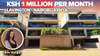 Touring the MOST EXPENSIVE HOUSE in Kenya  One Million per Month Rent [upl. by Hartmunn]