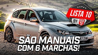 10 CARROS MANUAIS DE 6 MARCHAS PRA FAZER PROJETO by membros [upl. by Latsyrcal864]