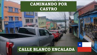 Recorriendo calle Blanco Castro Chiloé🚶‍♂️🇨🇱 [upl. by Osborne]