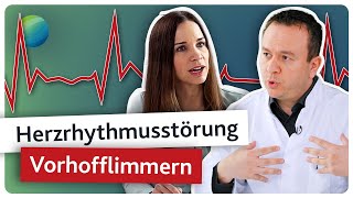 Vorhofflimmern einfach erklärt Symptome amp Behandlung von Herzrhythmusstörungen [upl. by Ryder]