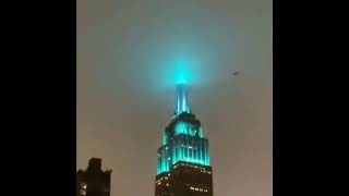 Eminem Rapping From The Empire State Building [upl. by Salohci]