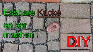 DIY Essbare Knete Kacke  Scheiße selber machen  Essbaren Fake Kot  Nutella Pranks Ideen deutsch [upl. by Findlay]