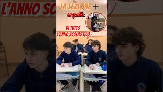 La Lezione più Seguita di tutto L’anno Scolastico [upl. by Nauqat]