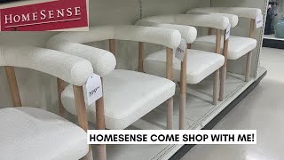 BRAND NEW HOMESENSE FURNITURE and HOME DECOR FINDS  COME SHOP WITH ME AT HOMESENSE 2024 ✨ [upl. by Otiv407]