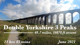 A double Yorkshire 3 Peaks Y3P  4K  June 2021 [upl. by Natalina]