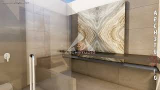 animated phasing  bath interior  bath design [upl. by Anitnegra]