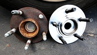 How to Replace a Front Wheel Bearing [upl. by Aneekan]