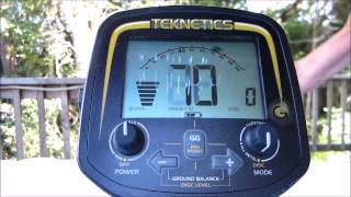 New Teknetics G2 Metal Detector Overview  June 29 2014 [upl. by Akaenahs11]