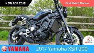 2017 Yamaha XSR 900  First Ride and Review [upl. by Myo]