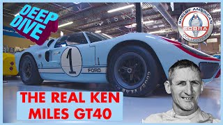 THE REAL KEN MILES FORD GT40 [upl. by Aetnuahs]