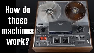 Exploring a Reel to Reel Tape Recorder Sony TC366 [upl. by Calvina]