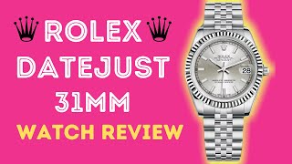 Rolex Datejust 31 Midsize Steel Rose Gold Rose Dial Ladies Watch 278241 Review  SwissWatchExpo [upl. by Eirod69]