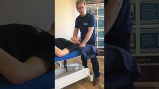 HVT  Grade 5 Spinal Manipulation of the upper C12 AA Cervical Spine [upl. by Doerrer677]