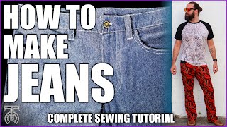 Cutting and sewing wide leg pants with pockets  Easy instructions for sewing beautiful pants [upl. by Laddy80]