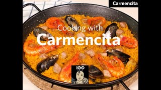 Cooking with Carmencita Paellero [upl. by Wenda80]