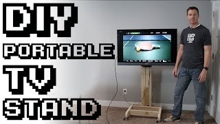 DIY Portable TV Stand [upl. by Ahsielat]