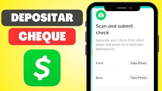 Cómo Depositar Cheque en Cash App Rápido y Fácil [upl. by Sivatnod334]