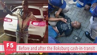 Before and after the Boksburg cashintransit [upl. by Salomon]