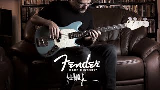 NBD  Fender JMJ Mustang Bass Unboxing amp Soundcheck [upl. by Halbeib477]