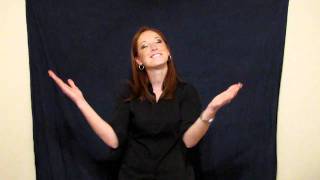 Hosanna by Hillsong in ASL [upl. by Annalise932]