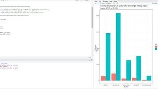 R tutorial Chi squared test [upl. by Collayer]