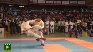 SC X RJ  Campeonato Brasileiro Karate 2018 FINAL EQUIPE [upl. by Duomham]