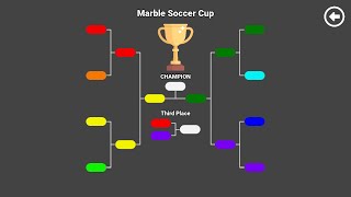 Marble Soccer Tournament Colors  Part 33 [upl. by Iloj]