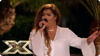 Scarlett Lee sings for Simon Cowell and 50 famous faces  Preview  The X Factor UK 2018 [upl. by Iarahs]