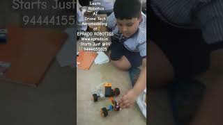 Learn Robotics amp AI at EPRADO ROBOTICS ai motivation roboticscamp robotics roboticslab coding [upl. by Dulsea726]