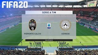 FIFA 20  Piemonte Calcio vs Udinese  Waldstadion [upl. by Eiuol]