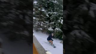 Backyard Snowpark snowboarding snowboard southsideboardsports [upl. by Nnayelhsa]