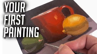 A Simple Beginners Guide To Oil Painting [upl. by Ashil]