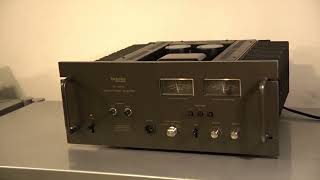 TECHNICS SE9600 VINTAGE STEREO HIFI POWER AMPLIFIER FLAT ÁUDIO DEMO ARABIAN [upl. by Akimik]