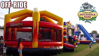 Cape Cod Inflatable Park OffRide Footage  NonCopyright [upl. by Yemiaj739]