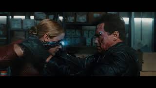 Terminator Genisys 2015  Pops vs the T800 Scene 110  Movieclips [upl. by Suivatnad]