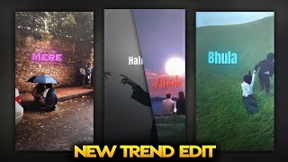 Trending Lyrics Animation Video Editing  Instagram Trending Reels Edit In Capcut  New Trend 🔥 [upl. by Sirroned433]