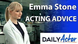 Emma Stone Shares Her Acting Advice [upl. by Opal]