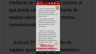 Derecho a numeración predial [upl. by Eelrebmyk]