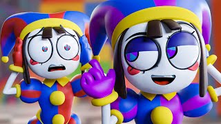 POMNI has a TWIN SISTER The Amazing Digital Circus UNOFFICIAL Animation [upl. by Meit]