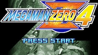 Mega Man Zero 4  Title Screen amp Prologue [upl. by Anehc]