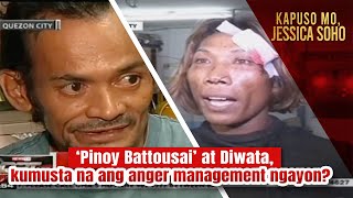 ‘Pinoy Battousai’ at Diwata kumusta na ang anger management ngayon  Kapuso Mo Jessica Soho [upl. by Nolak]