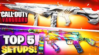 CALL OF DUTY VANGUARD TOP 5 BEST WEAPON LOADOUTS Vanguard Top 5 Best Class Setups [upl. by Cad]