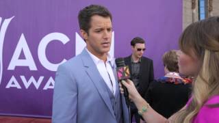 Easton Corbin at the Academy of Country Music Awards  SheKnows Goes to the Shows [upl. by Carey]