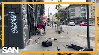 San Francisco cleans streets moves homeless as it prepares for APEC Summit [upl. by Caines]