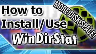 WinDirStat Guide  Great for Cleaning Up DiskSpace  How 2 Install amp Use [upl. by Ragas]