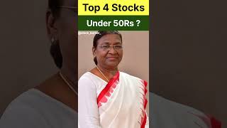 Top 4 Stocks  Under Rs 50  President Holding Shares [upl. by Farrish]