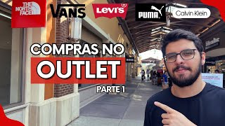 Outlet de Montreal Pt1  North Face Levis Vans e mais [upl. by Anwad]