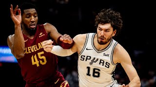 Highlights San Antonio Spurs 115 Cleveland Cavaliers 117  172024 [upl. by Horgan]