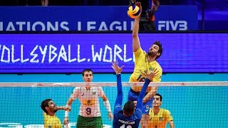 TOP » 10 Spike Height  Volleyball Nations League 2018 [upl. by Yllus]