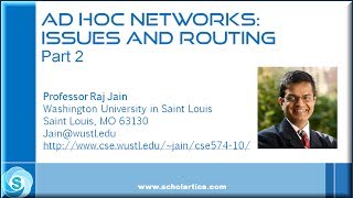 Ad Hoc Networks Issues and Routing Part 2  OLSR [upl. by Crespo]